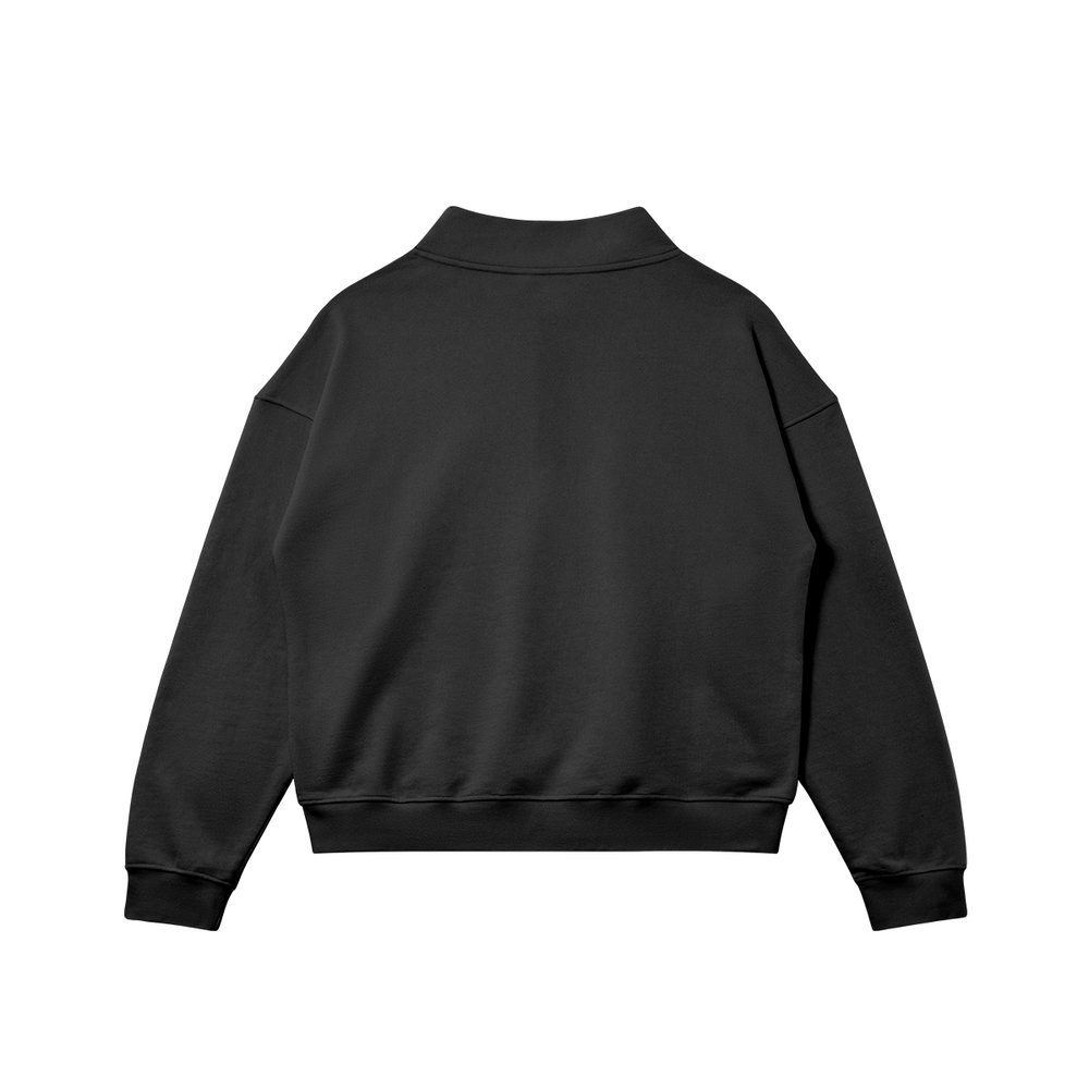 Sweat-shirt unisexe à demi-zip brodé Kronos