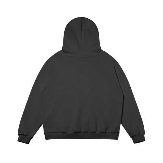 Sweat à capuche unisexe doublé polaire brodé Kronos