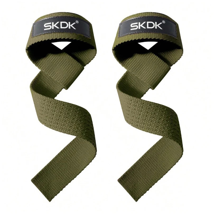 Weightlifting Straps - Wrist Support, Anti-Slip Silicone Grip for Deadlifts & Strength Training