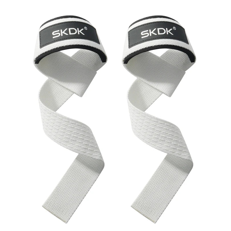 Weightlifting Straps - Wrist Support, Anti-Slip Silicone Grip for Deadlifts & Strength Training