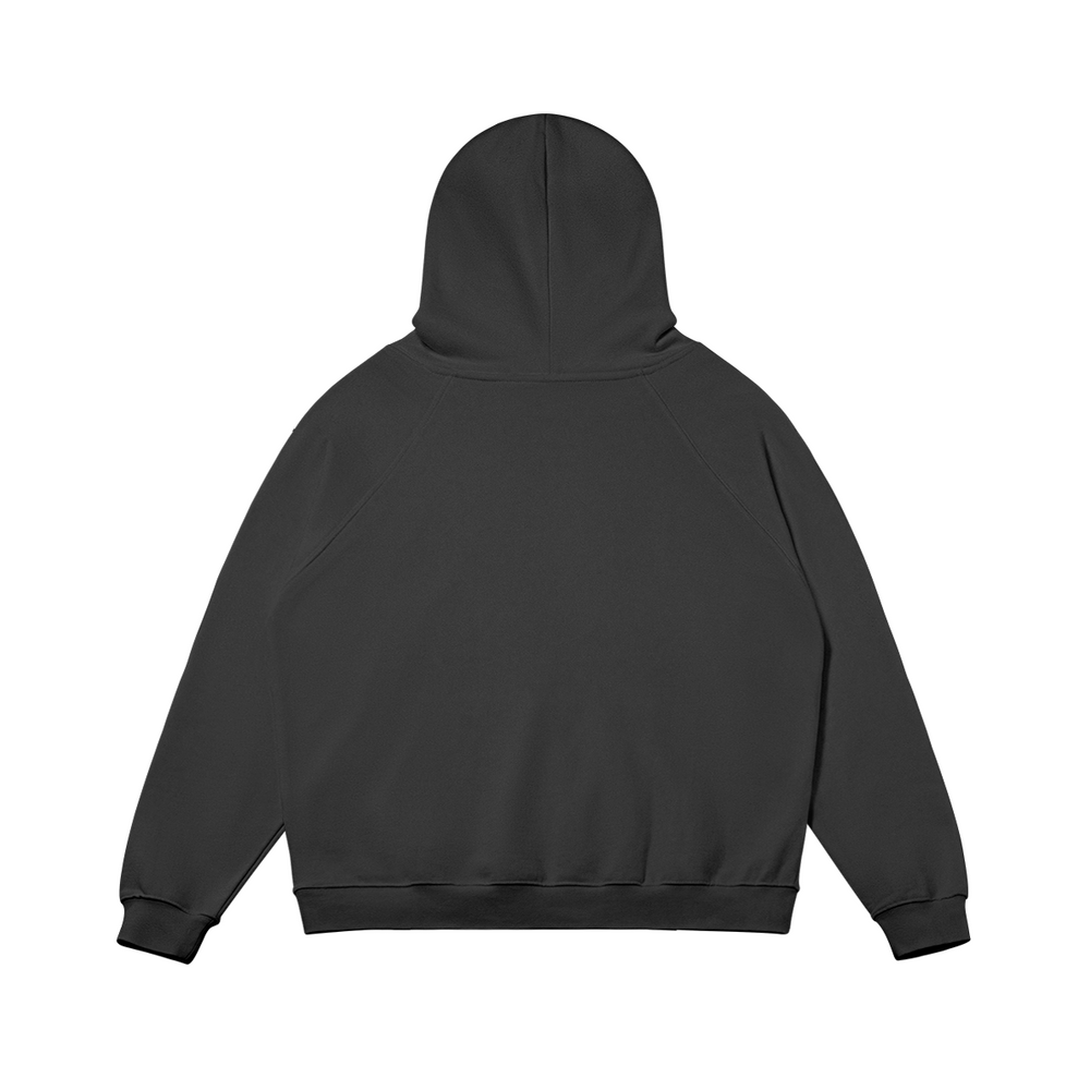 Sweat à capuche unisexe doublé polaire brodé Kronos