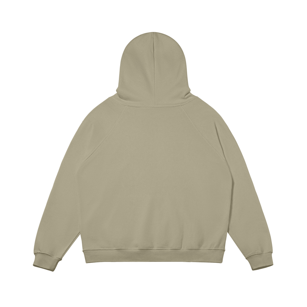 Sweat à capuche unisexe doublé polaire brodé Kronos