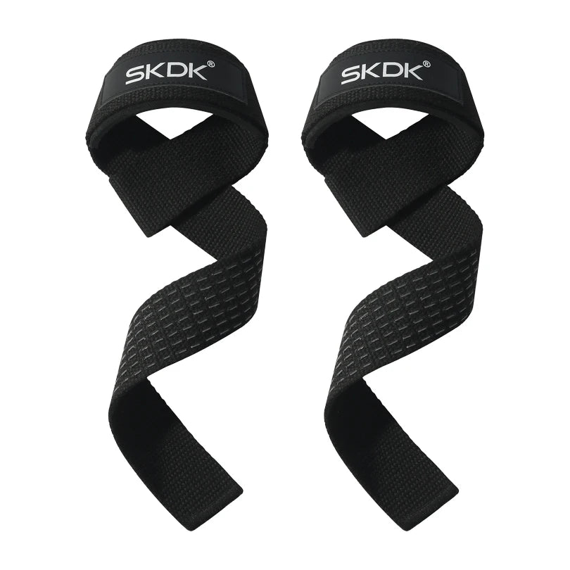 Weightlifting Straps - Wrist Support, Anti-Slip Silicone Grip for Deadlifts & Strength Training