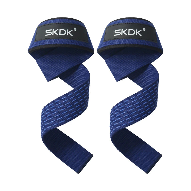 Weightlifting Straps - Wrist Support, Anti-Slip Silicone Grip for Deadlifts & Strength Training