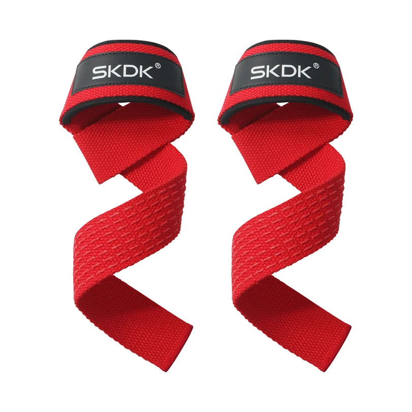 Weightlifting Straps - Wrist Support, Anti-Slip Silicone Grip for Deadlifts & Strength Training